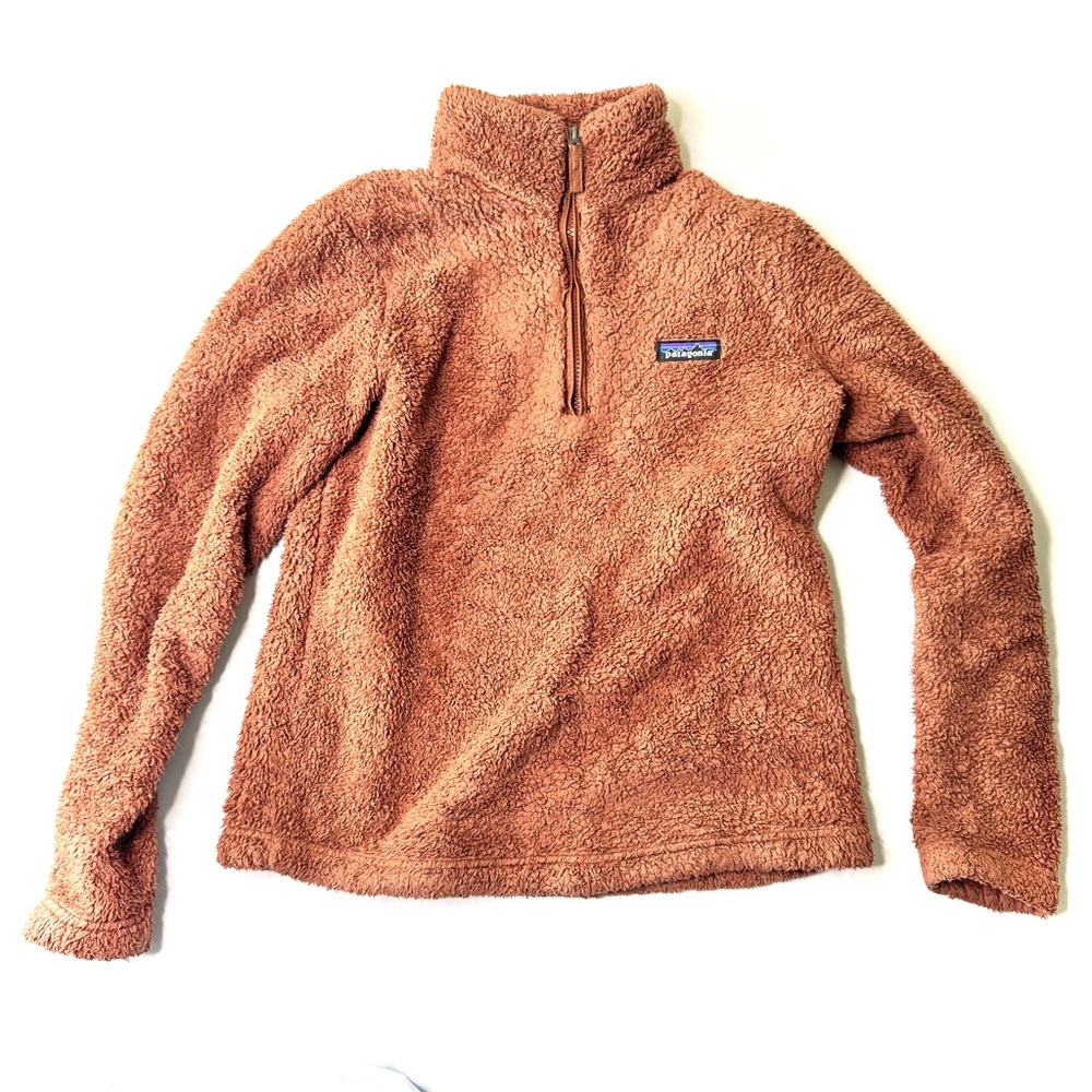 Patagonia Women's Los Gatos Brown high pile Fleece Pullover/ S